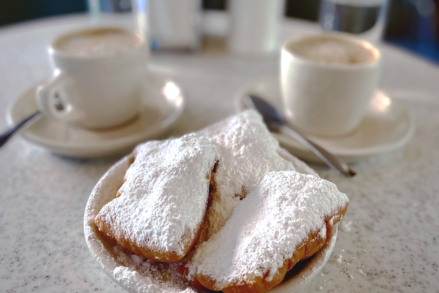 Cafe Du Monde, near the French Market, offers delightful beignets.