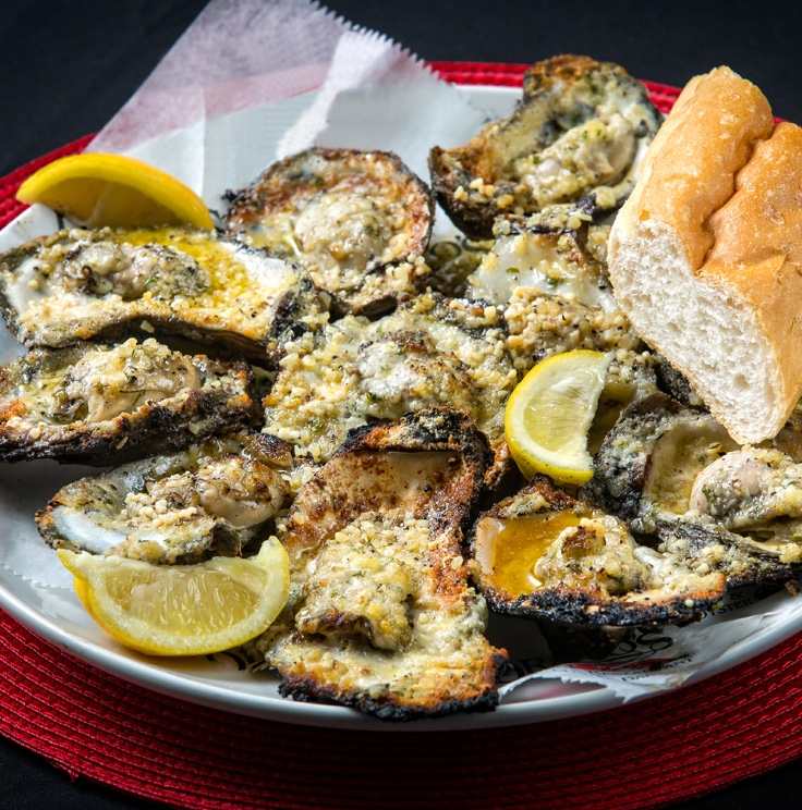 Charbroiled Oysters