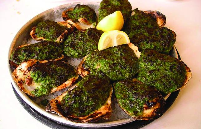 Oysters Rockefeller
