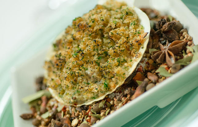 Absinthe Oysters recipe from Commander's Palace New Orleans Louisiana