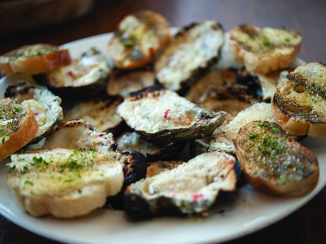Charbroiled Oysters