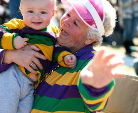 Louisiana's family fun event for Mardi gras