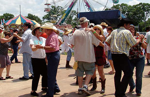 Dancing is part of life in Louisiana.